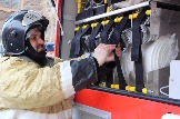 Вручение новых пожарных автоцистерн в 2014г.